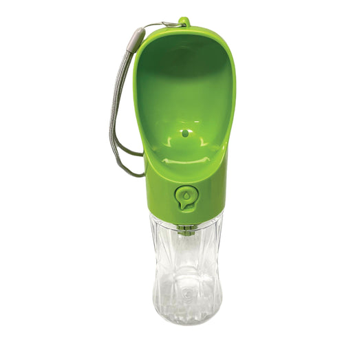 380ml Portable Pet Water Bottle with Filter - Travel Drink Cup for Dogs & Cats
